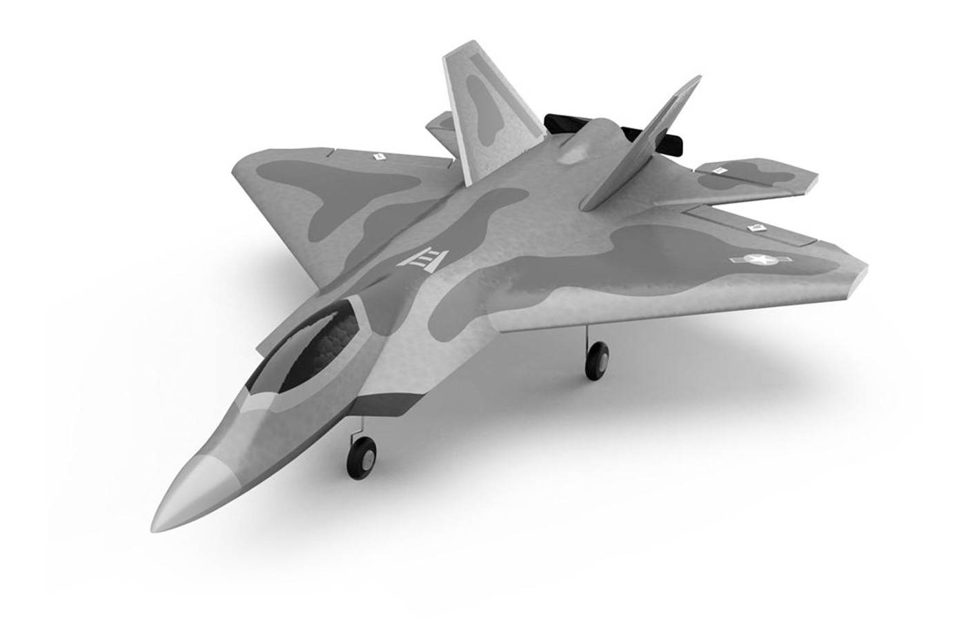 micro f22 jet fighter