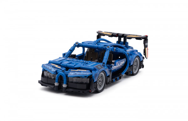 MODSTER Bricks Pull Back Super Car bleu
