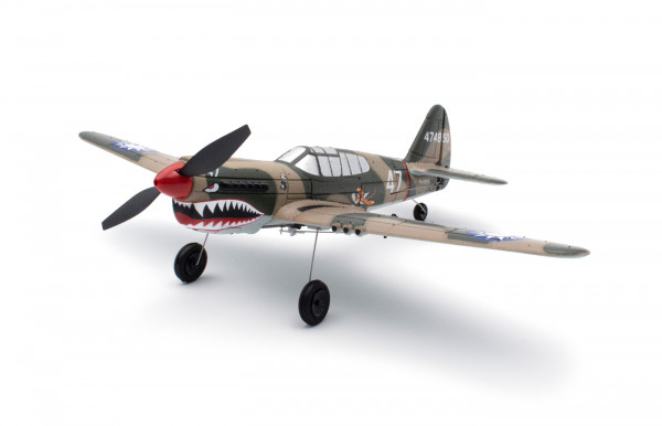 MODSTER MDX P-40 Warhawk 400mm moteur électrique Warbird RTF incl. 6-axes-