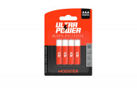 Batteria MODSTER Ultra Power AAA micro Blister 4 pezzi Batteria MODSTER Ultra Power AAA micro Blister 4 pezzi