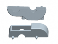 MODSTER Mini Cito/Dasher : boîtier de boîte de vitesse MODSTER Mini Cito/Dasher : boîtier de boîte de vitesse