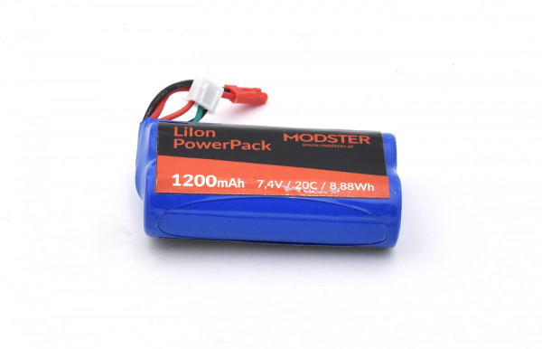 LiPo Pack MODSTER Robot King: LiIon Akku 7.4V 1200mAh
