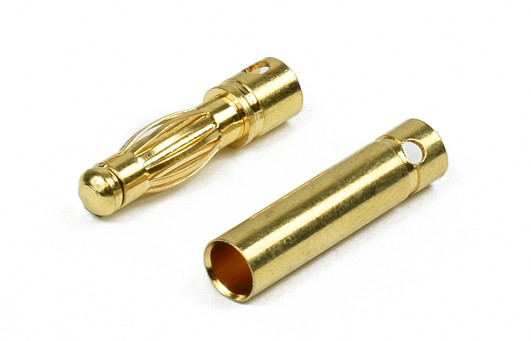 Goldkontaktstecker 4mm 1 Paar