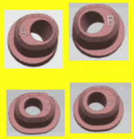 MODSTER Mini Dasher : supports de broches de bras de suspension MODSTER Mini Dasher : supports de broches de bras de suspension